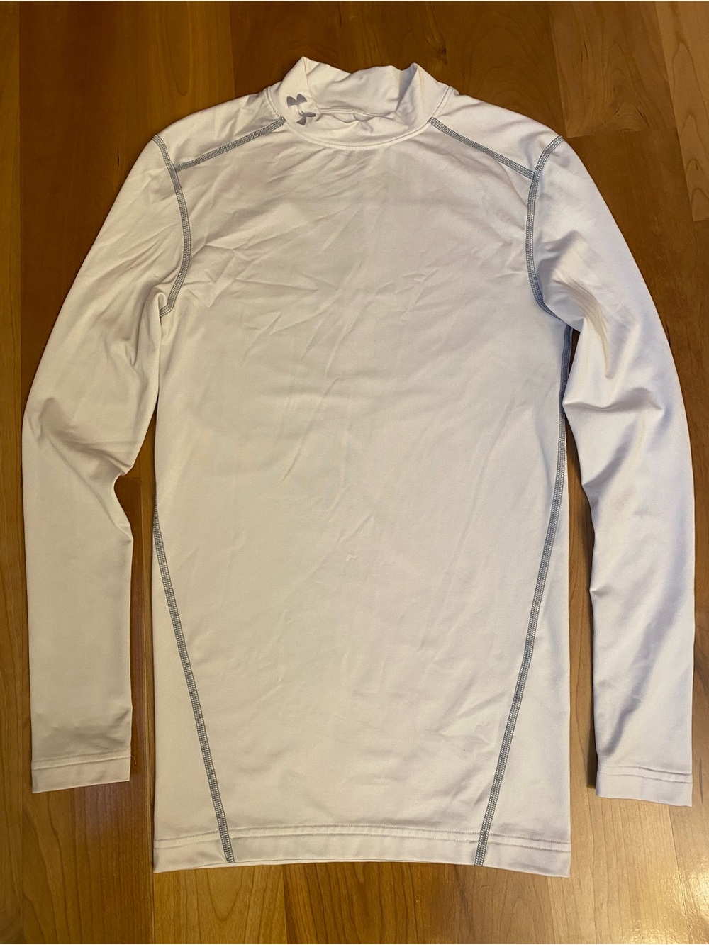 Under Armour White Long Sleeve Compression Shirt